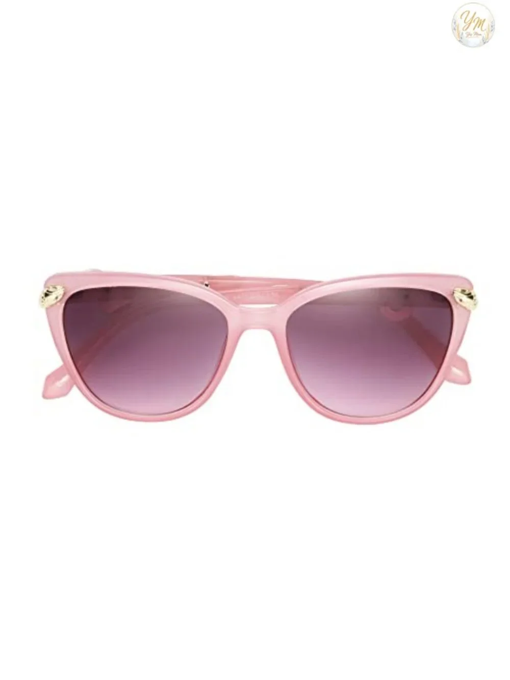 Betsey Johnson Serpentine Cat Eye Sunglasses, Scratch Resistant UV Protection,